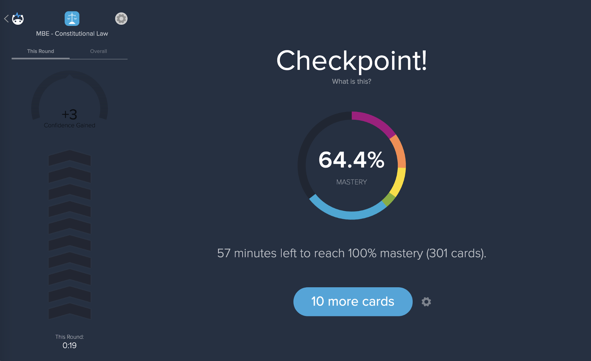 Brainscape Dashboard checkpoint