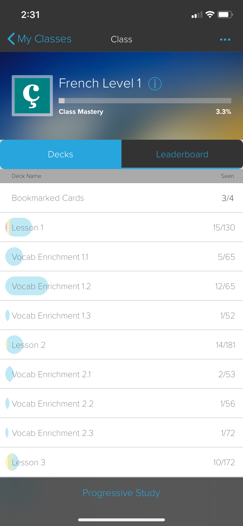 Brainscape Vocabulary Enrichment Decks