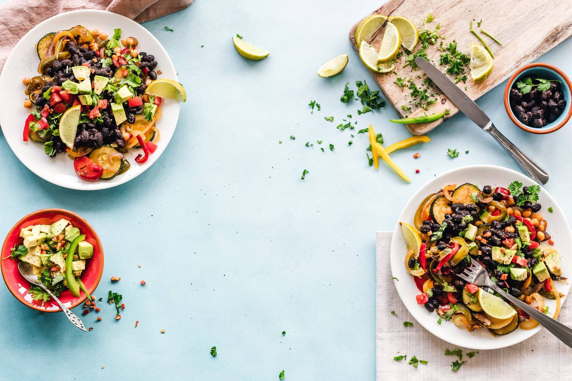 Adderall alternative healthy food in bowls