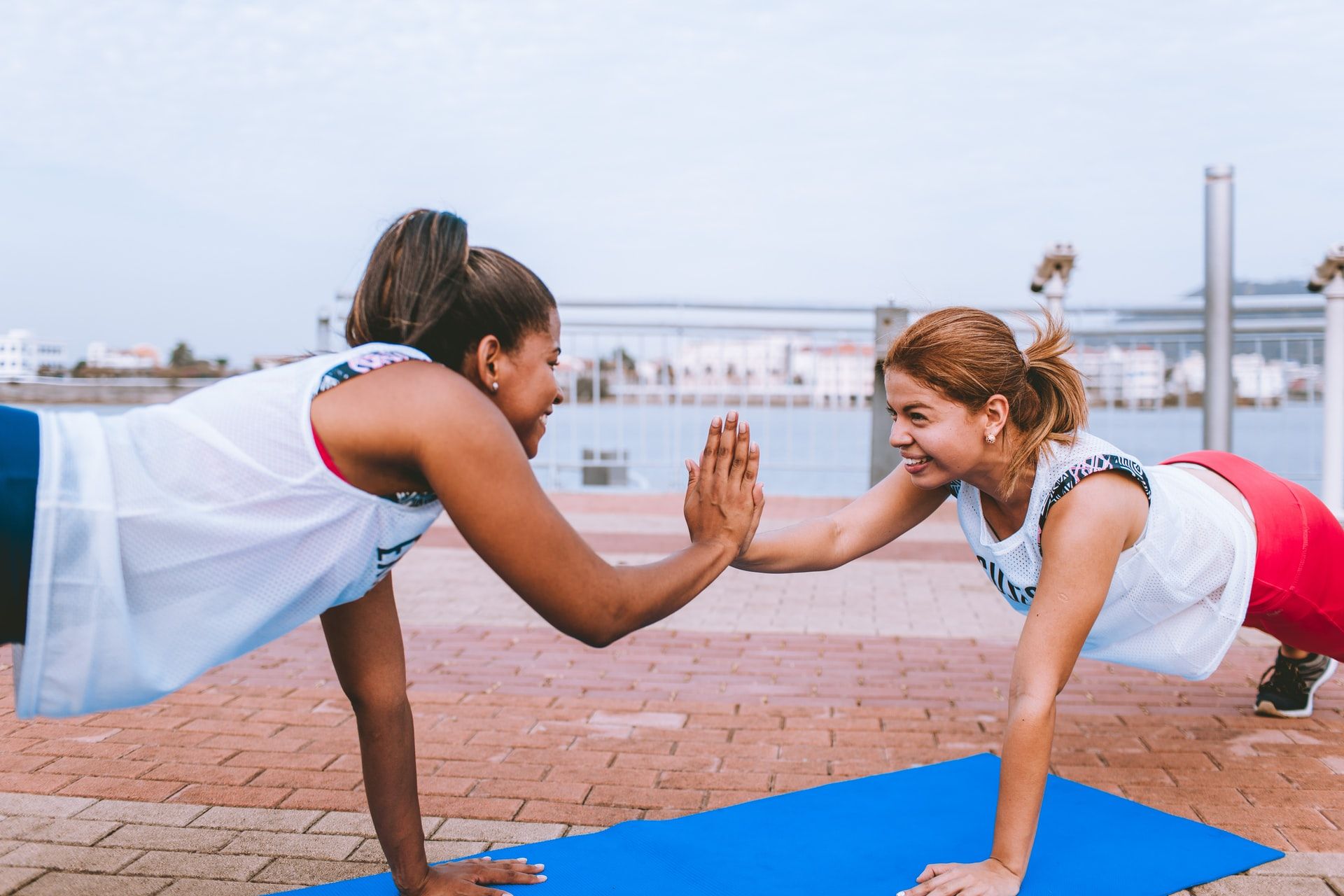 Adderall alternative exercise two women