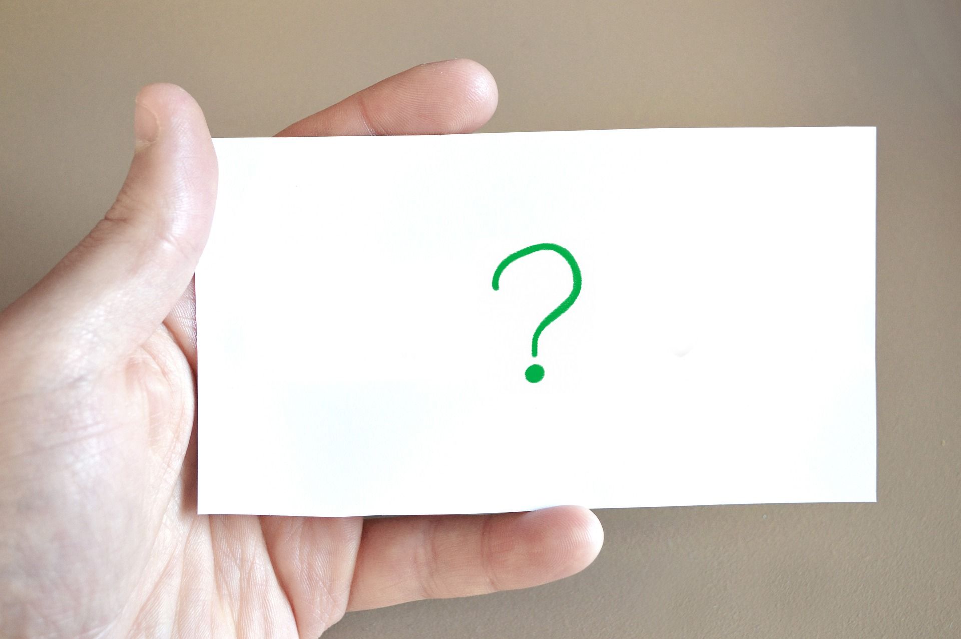 One card with question mark; NCLEX practice questions