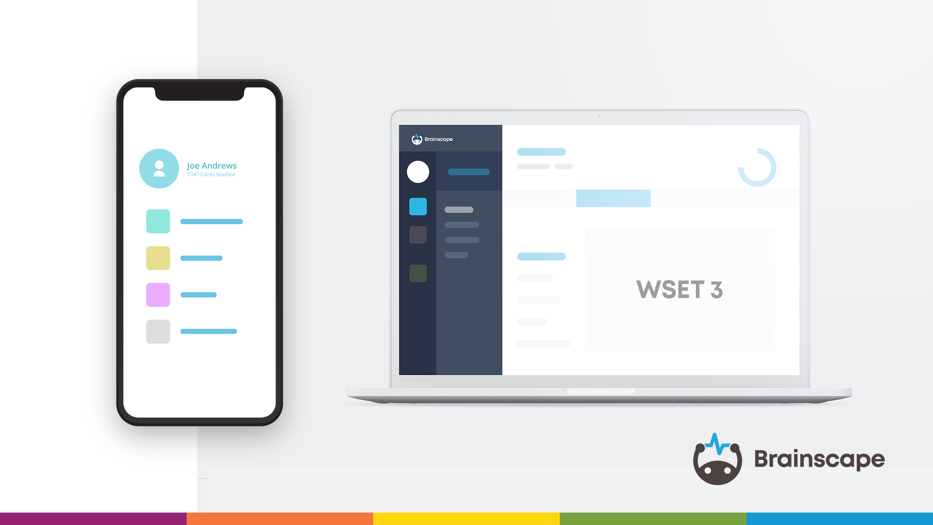 Brainscape and WSET Level 2 dashboard