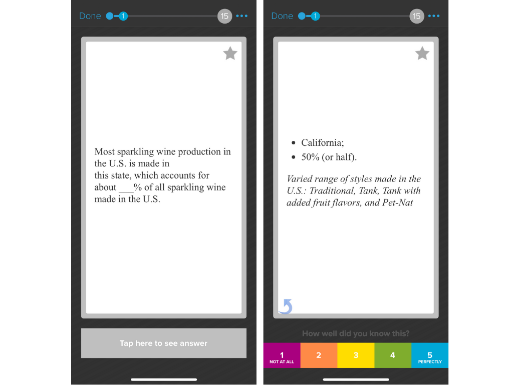 WSET Level 4 D4 Sparkling wine flashcards from Brainscape