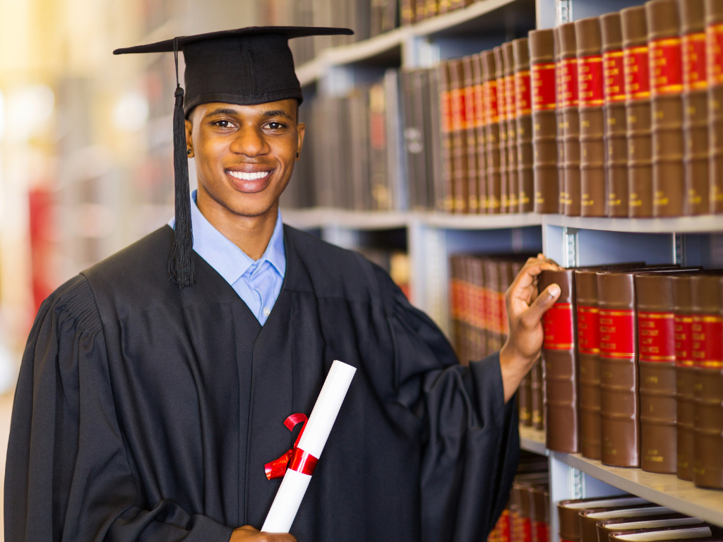 Graduating from law school