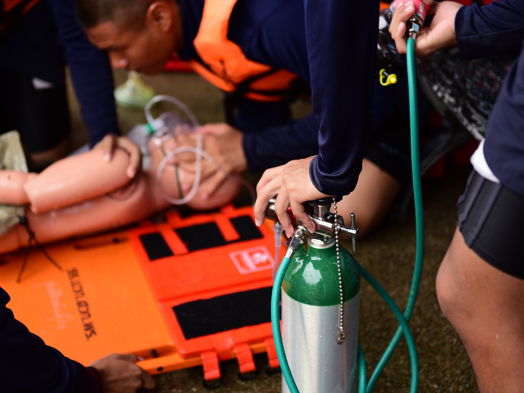 Training to become a paramedic