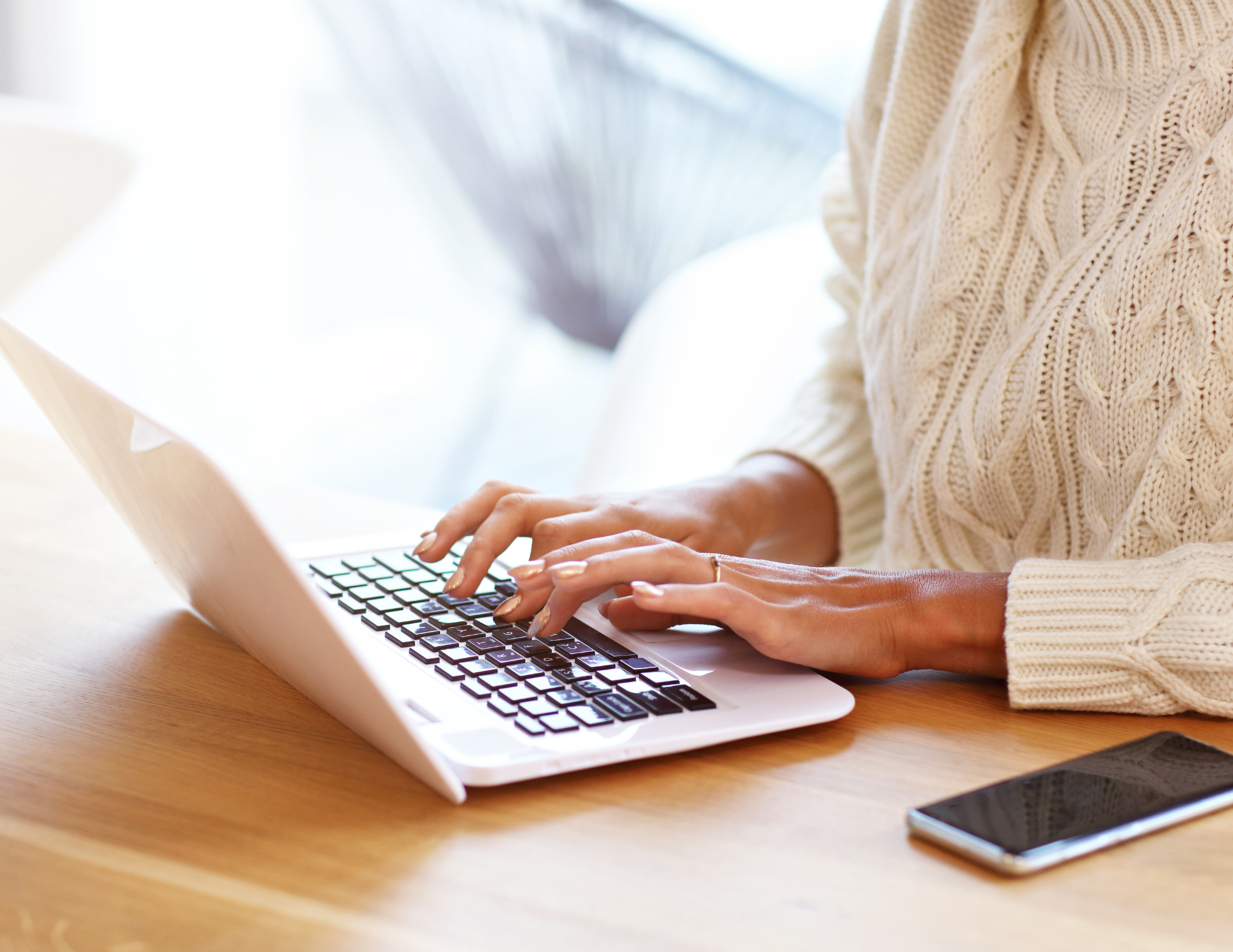 Computer helping. Gearing Accounting