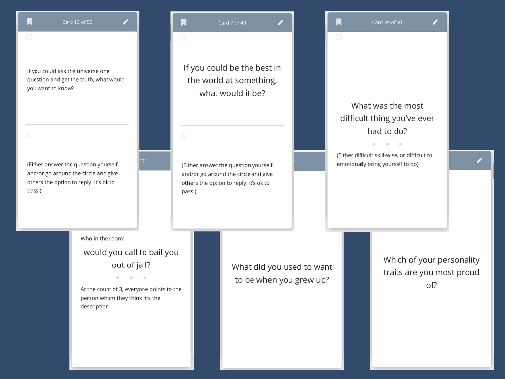 Brainscape Conversation Starters flashcards