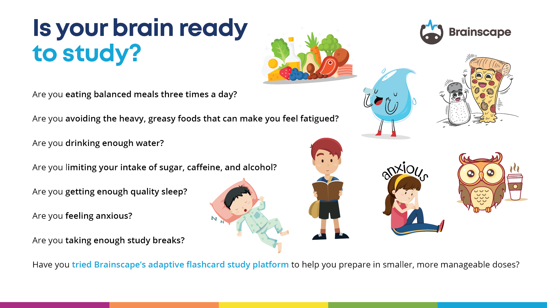Tips on preparing your brain for study